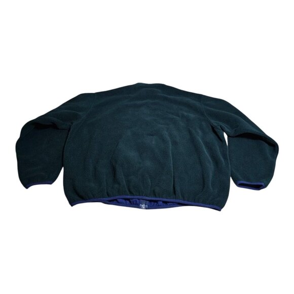 Vintage LL Bean Fleece Jacket Mens XXL Tall Forest Green Full Zip 2XLT FY31 - Picture 5 of 9